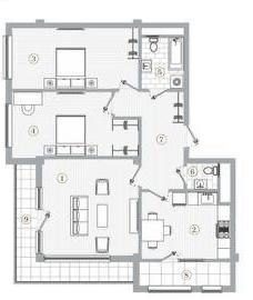 3-комнатная квартира, 87 м², 12/12 эт, Ташкент, Шайхантахурский район, на продажу