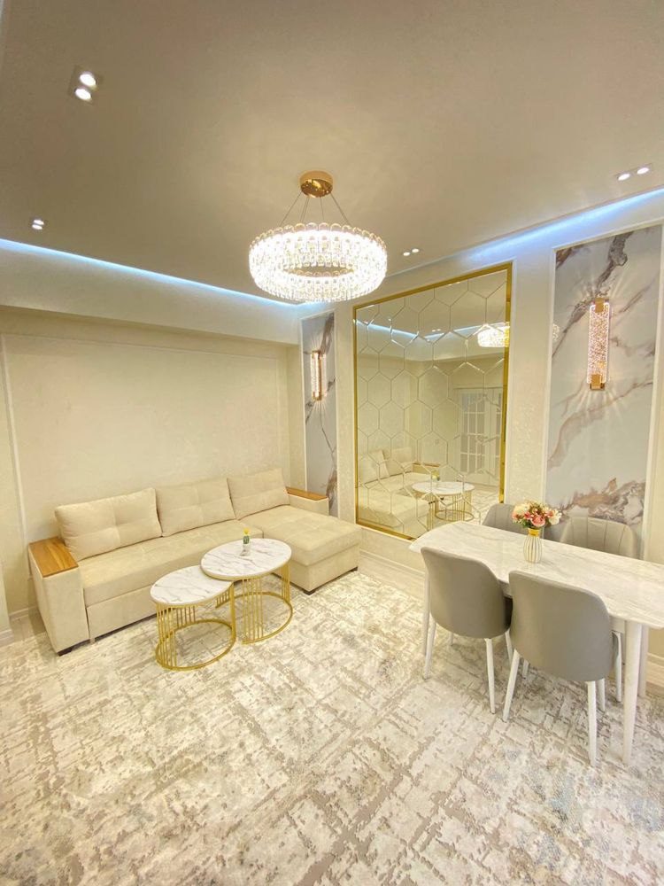 3-комнатная квартира, 74 м², 4 эт, Ташкент, Чиланзарский район, в аренду