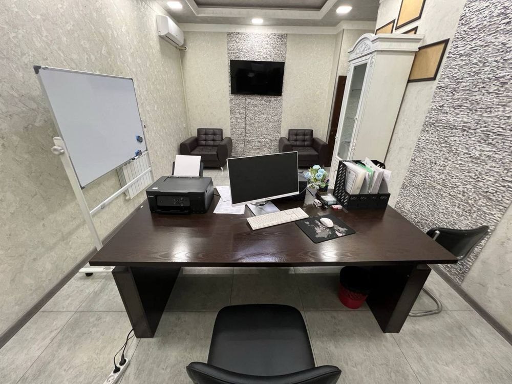 Аренда под офис 2 минут от метро Новза С мебелью! 90м2 1 этаж 1200$ #7