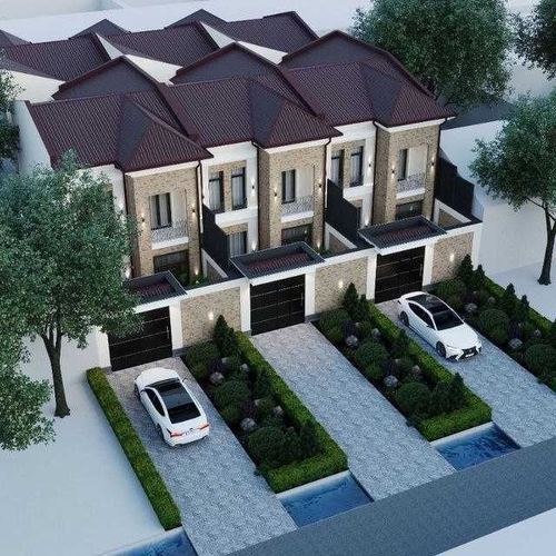 5-xonali uy, 250 m²