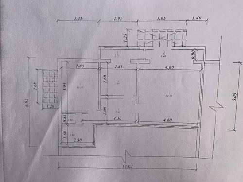 For sale in Sergeli 1, 60m² non-residential