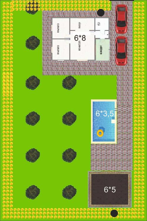 3-комнатная дача, 600 м²