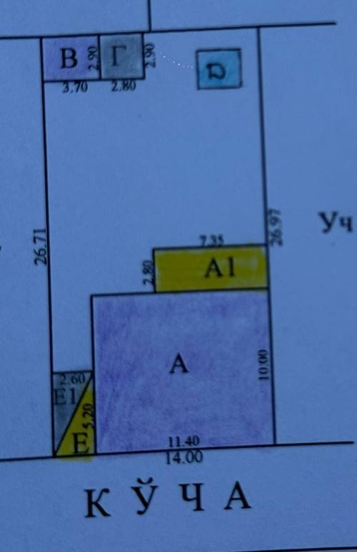 4-room house, 85 m²