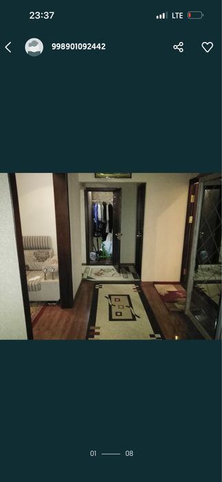 3-xonali uy, 78 m²