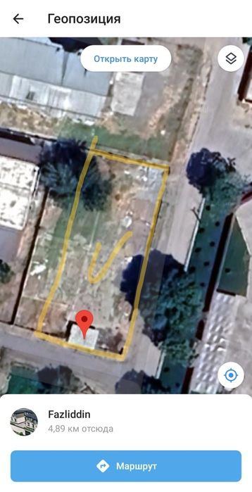 Алишеробод!!! Земля 6 соток, угловой, фасад 40x15.
