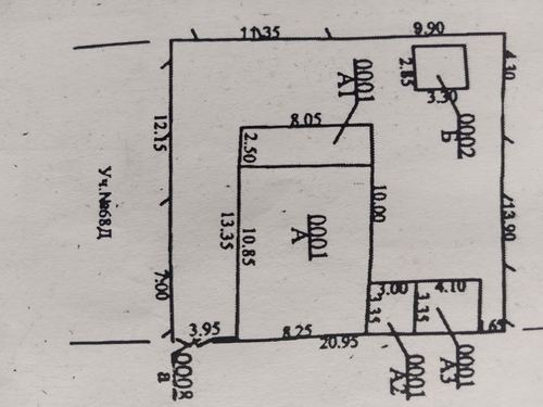 For sale: 4 sotok plot, 7 rooms