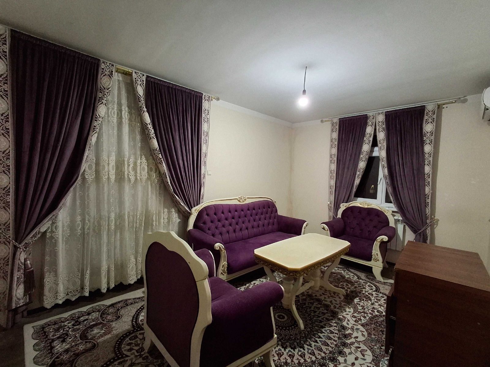 3-комнатная квартира, 60 м², 5/7 эт, Ташкент, Сергелийский район, в аренду