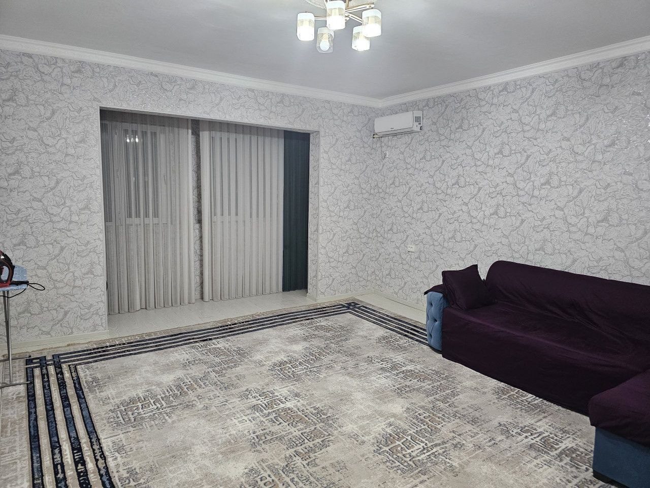 2-комнатная квартира, 68 м², 8/9 эт, Ташкент, Бектемирский район, в аренду