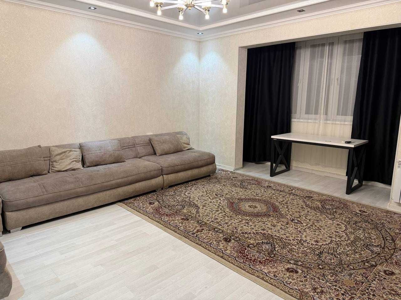 3-комнатная квартира, 78 м², 9/9 эт, Ташкент, Мирабадский район, в аренду