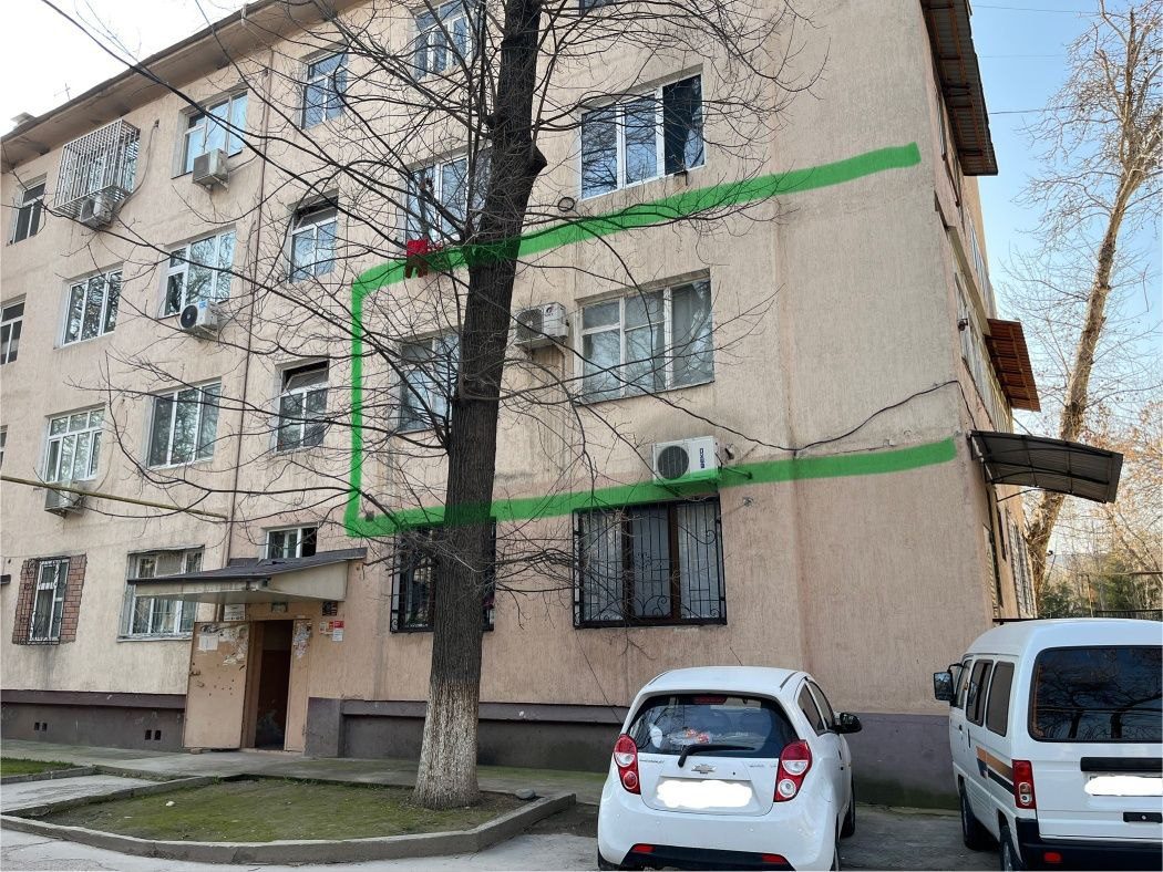 1-комнатная квартира, 40.5 м², 2/4 эт, Ташкент, Алмазарский район, на продажу