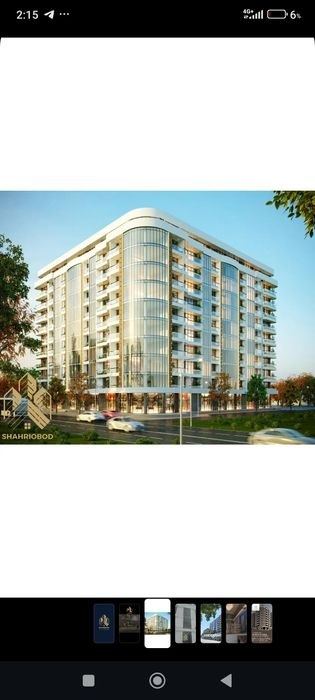 2-комнатная квартира, 55 м²