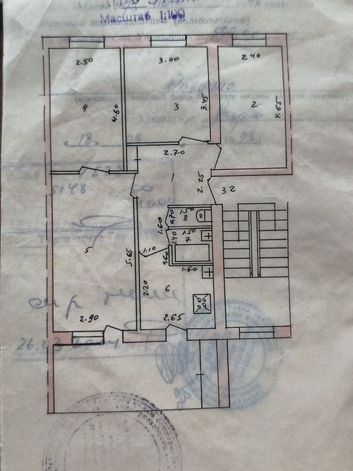 4-room apartment, 77 m²