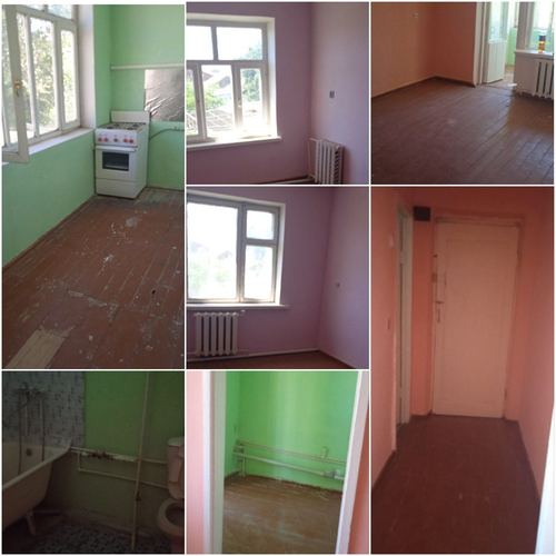 3-xonali kvartira, 60 m²