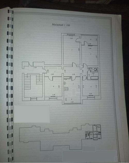 4-room apartment, 100 m²
