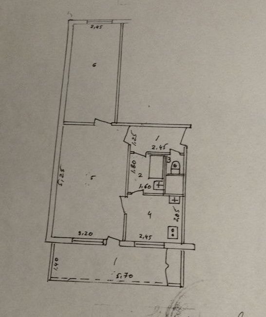 2-комнатная квартира, 49.8 м², 1/4 эт, Ташкент, Юнусабадский район, на продажу