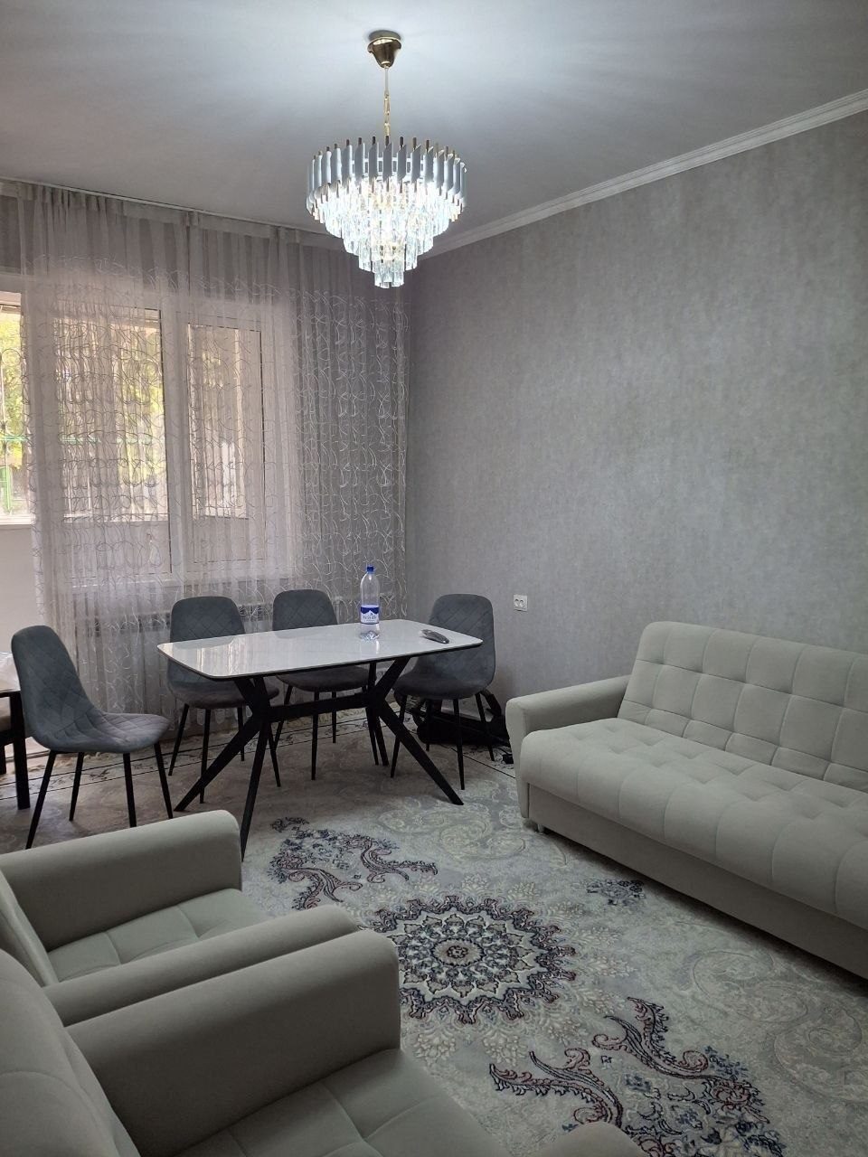 2-room apartment, 56 m², 1/4 floor, Tashkent, Chilanzar District, for rent