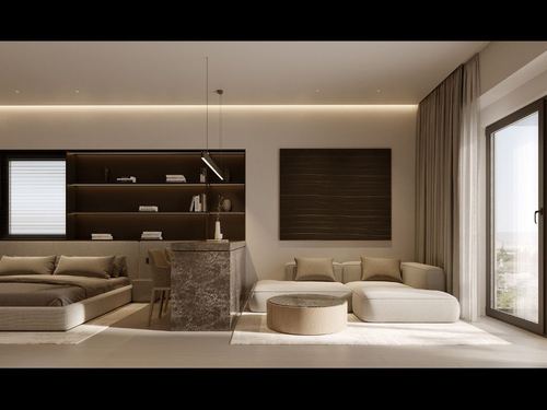 1-комнатная квартира, 39.7 м²