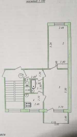 2-комнатная квартира, 48 м²