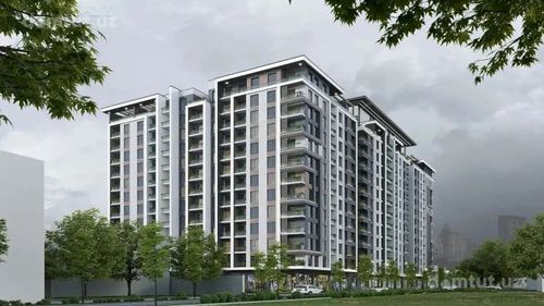 1-комнатная квартира, 52.6 м²
