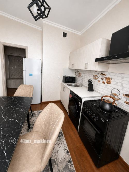 2-xonali kvartira, 60 m²