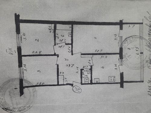 3-комнатная квартира, 78 м²