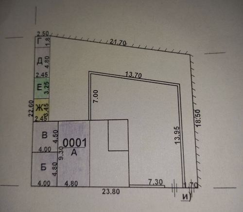 7-xonali uy, 100 m²