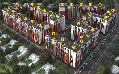 3-комнатная квартира, 78.35 м²
