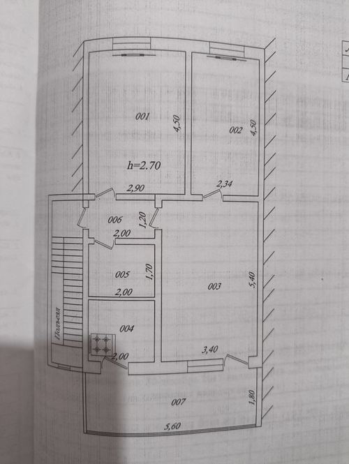 3-комнатная квартира, 63 м²
