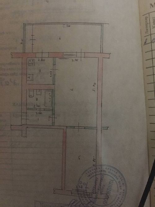 2-room apartment, 60 m²