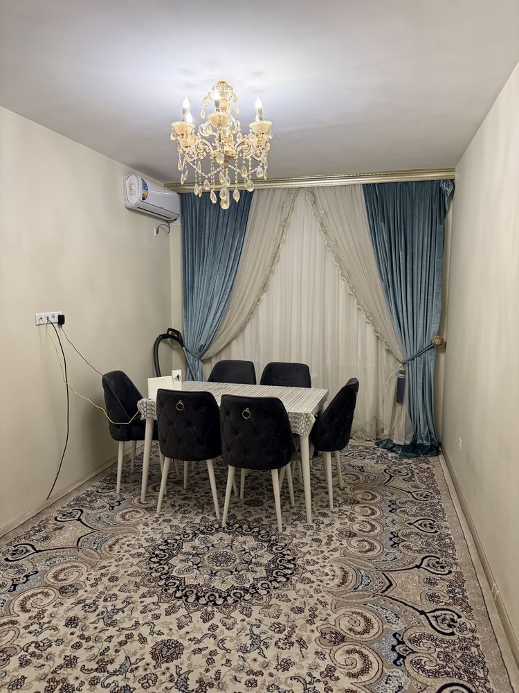 3-комнатная квартира, 65 м², 8/9 эт, Ташкент, Сергелийский район, в аренду