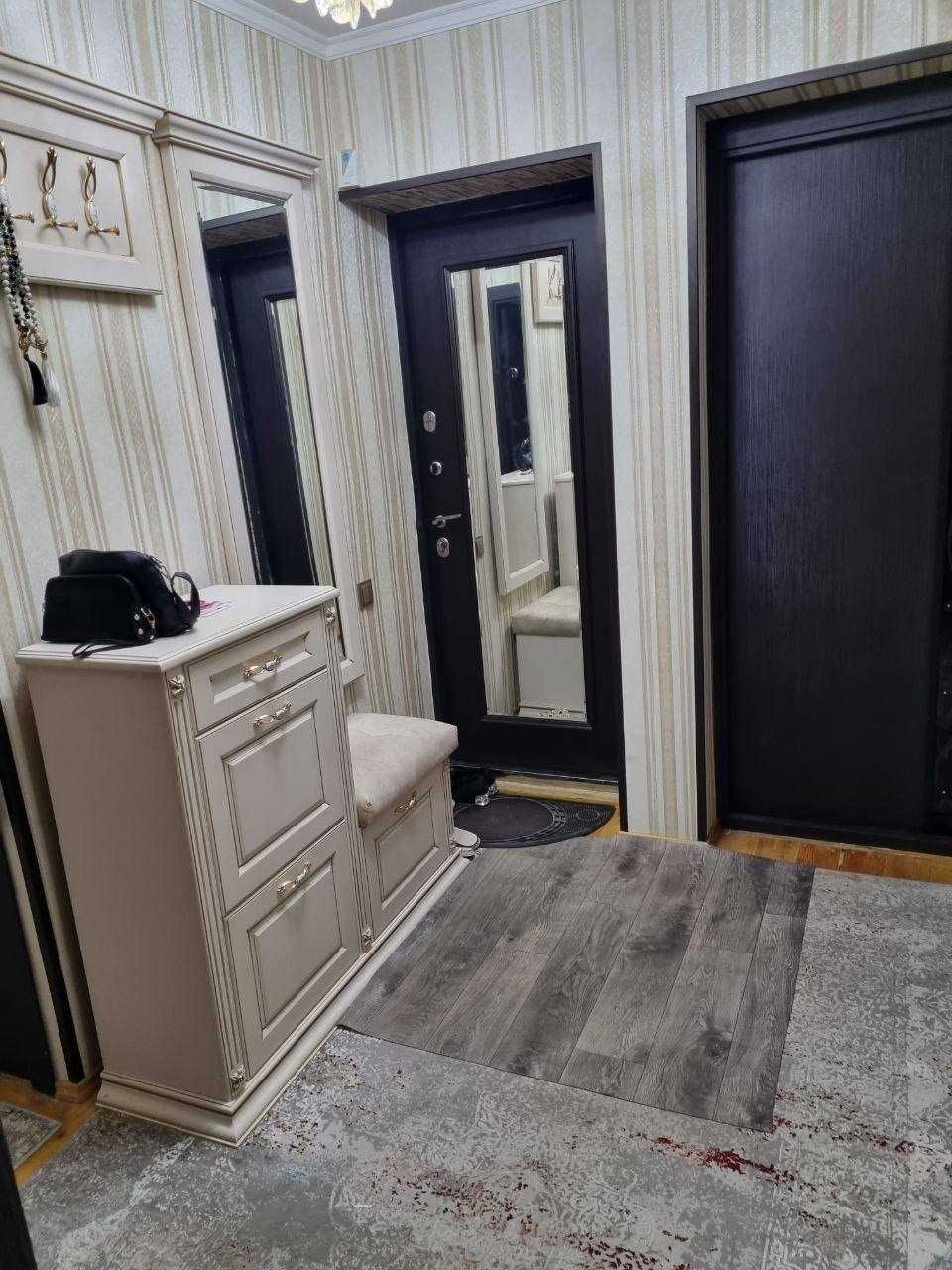 3-комнатная квартира, 83 м², 4/4 эт, Ташкент, Чиланзарский район, в аренду