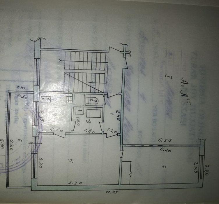 2-комнатная квартира, 46 м², 4/4 эт, Ташкент, Яшнабадский район, на продажу