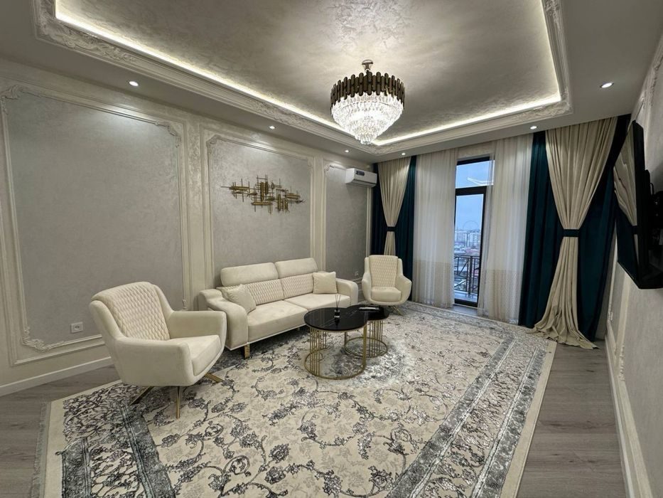 3-комнатная квартира, 105 м², 5/10 эт, Ташкент, Юнусабадский район, в аренду
