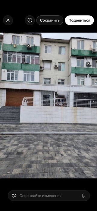 Юнусабад-8 Биллур евро нежилое помещение 63кв.м первая линия срочно