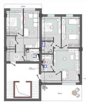 5-комнатная квартира, 170 м²