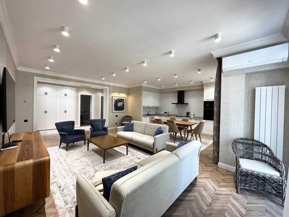 3-комнатная квартира, 140 м², 5/12 эт, Ташкент, Мирабадский район, в аренду