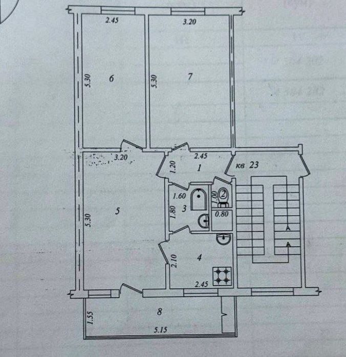 3-xonali kvartira, 67 m², 4/4 qavat, Toshkent, Yunusobod tumani, sotuvga
