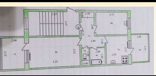 2-комнатная квартира, 50 м²