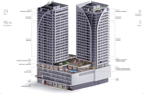 4-комнатная квартира, 76.01 м²