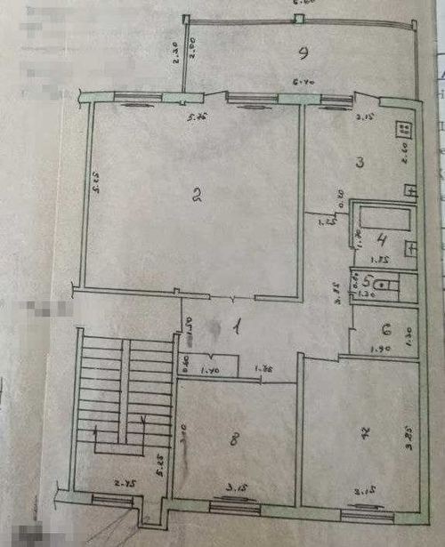 3-room apartment, 110 m²
