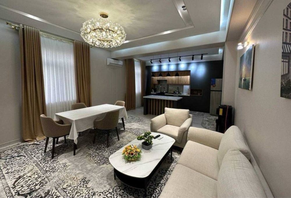 3-комнатная квартира, 140 м², 5/9 эт, Ташкент, Мирабадский район, в аренду