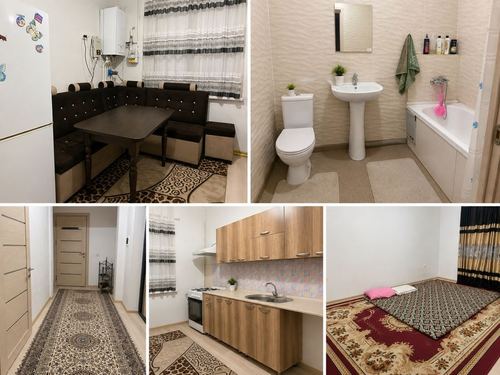 2-xonali kvartira, 74 m²