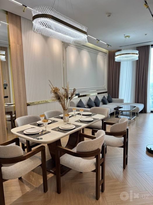 3-комнатная квартира, 77 м², 17/50 эт, Ташкент, Шайхантахурский район, в аренду