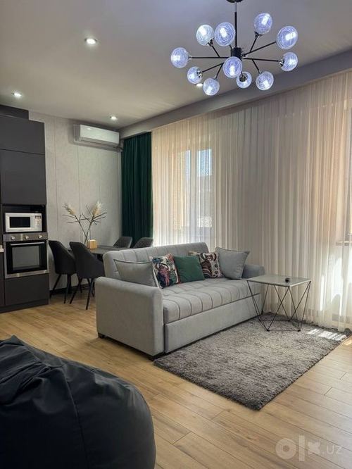 2-xonali kvartira, 55 m²