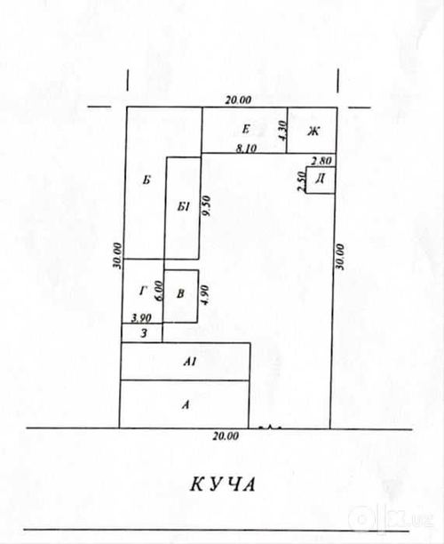 3-комнатный дом, 100 м²