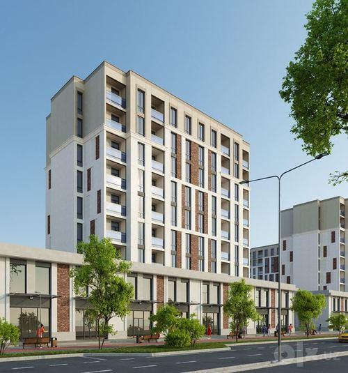 2-xonali kvartira, 50 m²