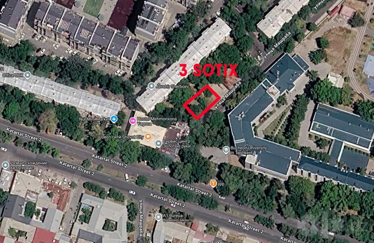 3 sotix joy sotiladi bino qurishga tayyor!