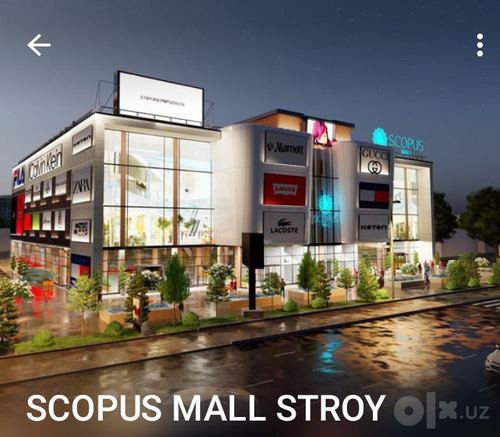 27кв.м Магазин арендага берилади Scopus mall Фархадский запчасть бозор