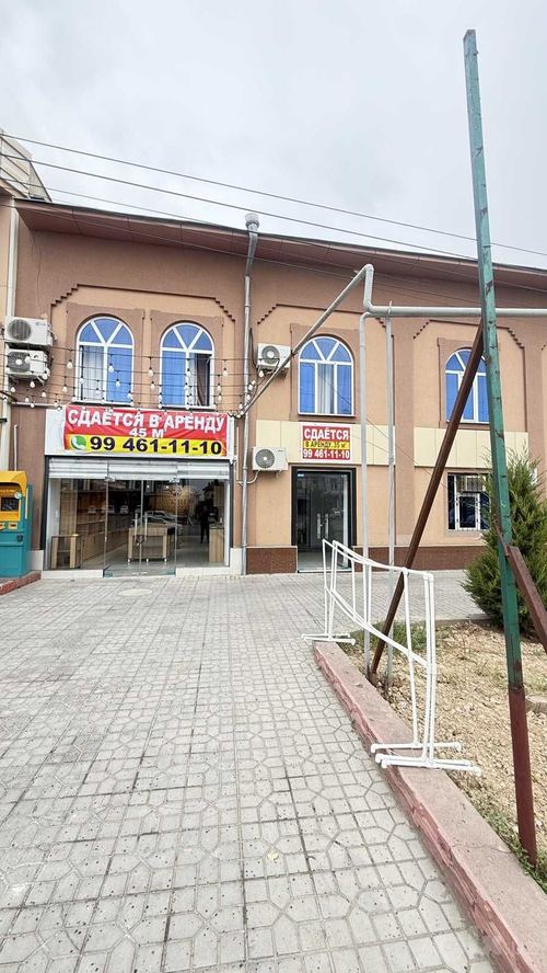 Ijaraga do'kon 45 m² va 35 m², Izza ko'chasi, Izza Osh City ro'parasi