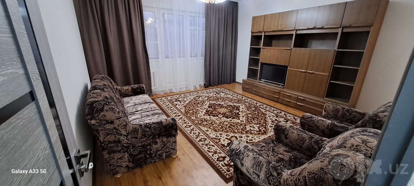 2-комнатная квартира, 60 м², 3/9 эт, Ташкент, Чиланзарский район, в аренду
